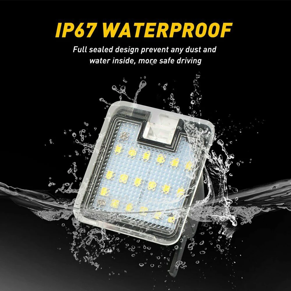 2pcs 18LED Side Mirror Puddle Light For Mondeo MK4 Focus Kuga Dopo Escape C-Max Bright White Plastic Car Lights
2pcs 18LED Side Mirror Puddle Light For Mondeo MK4 Focus Kuga Dopo Escape C-Max Bright White Plastic Car Lights