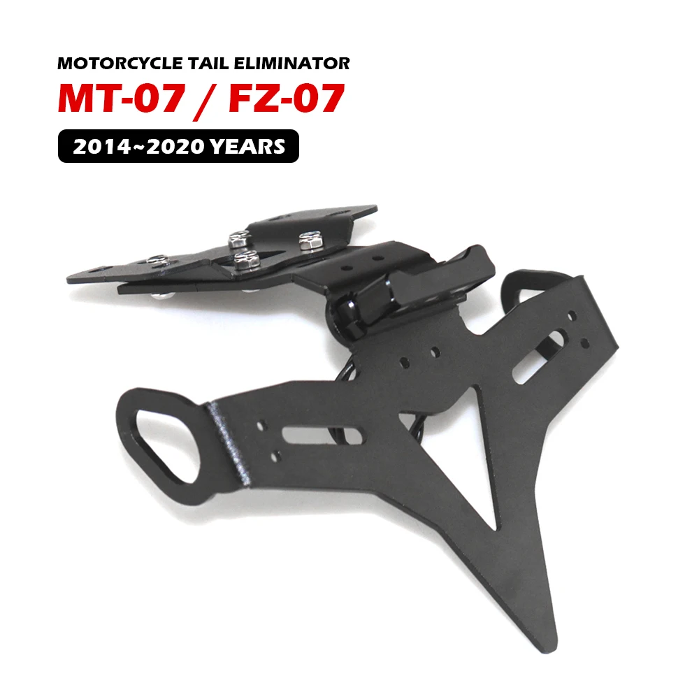 MT-07 держатель номерного знака мотоцикла для YAMAHA MT07 FZ07 2013 ~ 2019, модифицированный стальной элемент номерного знака
MT-07 держатель номерного знака мотоцикла для YAMAHA MT07 FZ07 2013 ~ 2019, модифицированный стальной элемент номерного знака