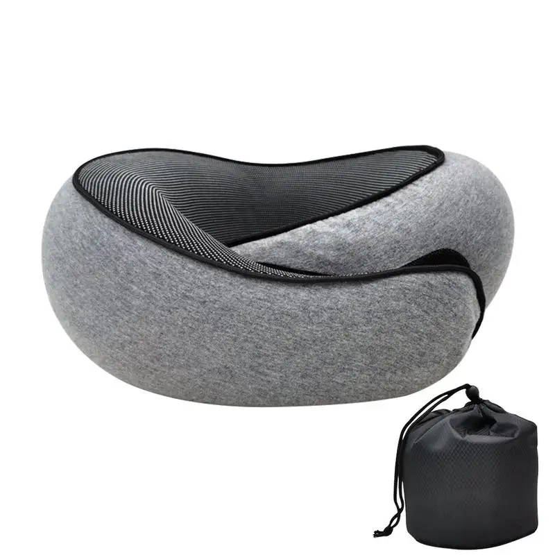 

Подушка для поддержки шеи, дорожная подушка с подушкой для поддержки головы, мягкая поддерживающая подушка из пены с эффектом памяти для сна и отдыха в самолетах