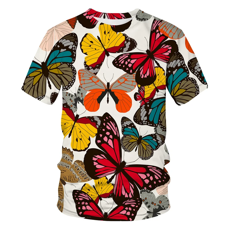 Summer Fashion Painting Butterflies Graphic Oversized T Shirts Men Casual Fun Personality Printed O-neck Short Sleeve Tees Tops
Summer Fashion Painting Butterflies Graphic Oversized T Shirts Men Casual Fun Personality Printed O-neck Short Sleeve Tees Tops