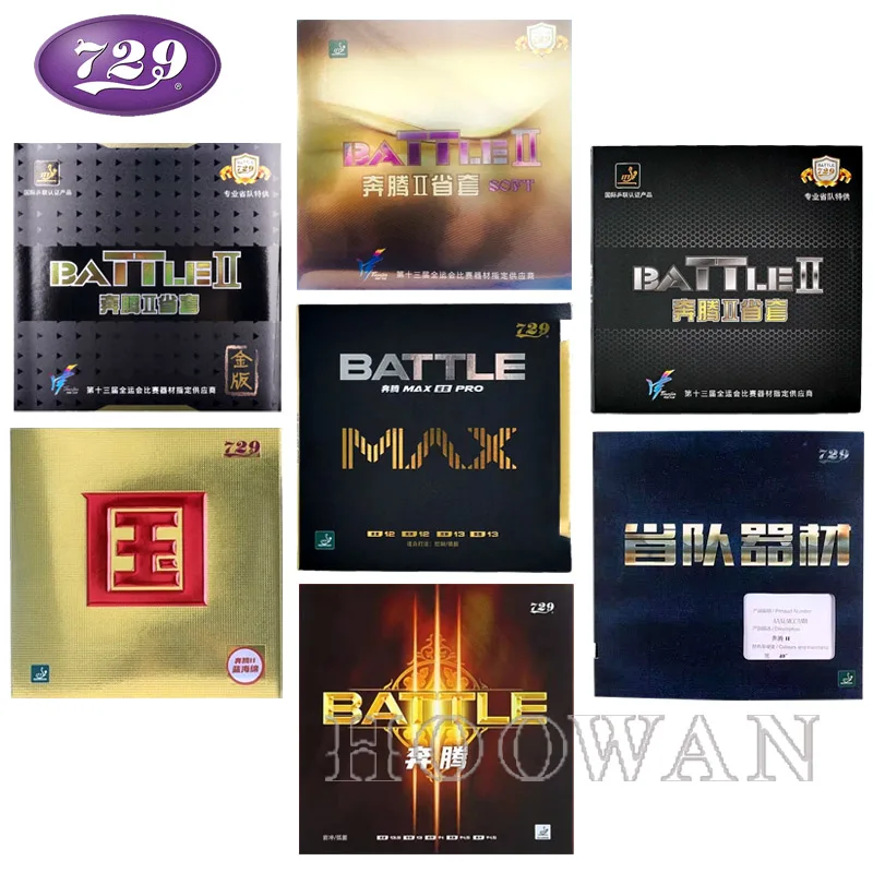 729 Friendship Battle Table Tennis Rubber Sticky Ping Pong Rubber Battle Max Pro Battle 2 Battle 3 with Pre-tuned Dense Sponge
729 Friendship Battle Table Tennis Rubber Sticky Ping Pong Rubber Battle Max Pro Battle 2 Battle 3 with Pre-tuned Dense Sponge