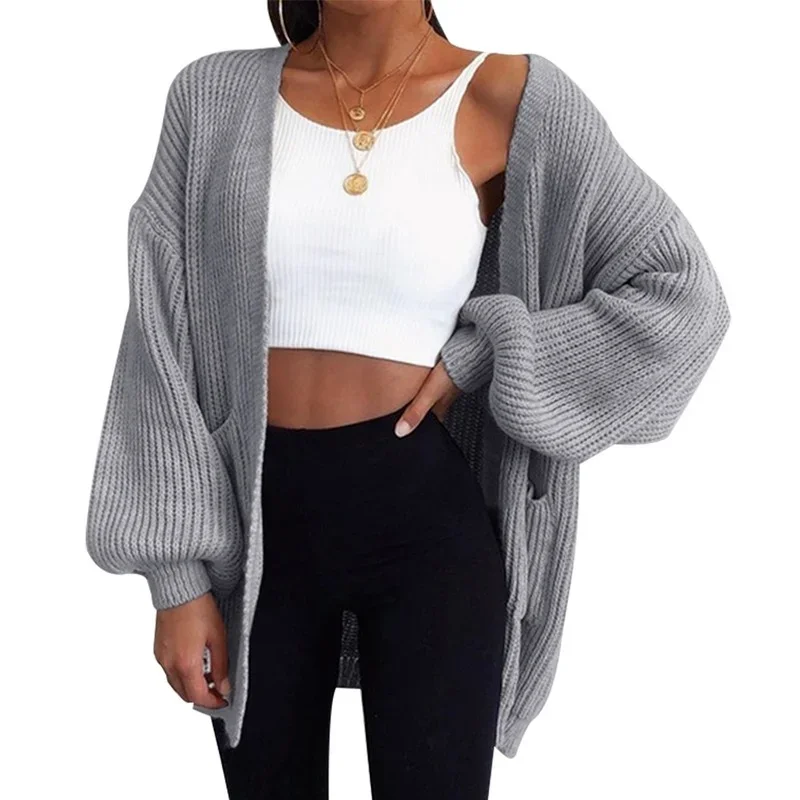 Women New Loose Open Stitch Sleeve Autumn Winter Coats 2023 Loose Knitted Cardigan Sweaters Female Solid Casual oversized Coat
Women New Loose Open Stitch Sleeve Autumn Winter Coats 2023 Loose Knitted Cardigan Sweaters Female Solid Casual oversized Coat