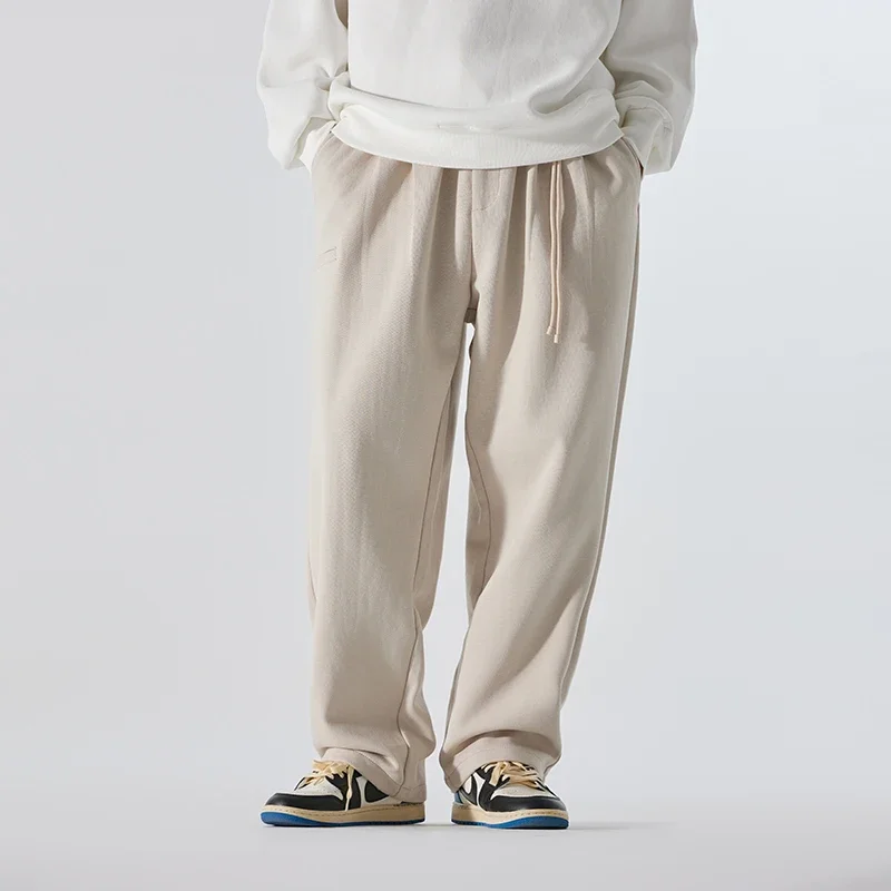 

Men Cityboy Outdoor Harem Trousers Jogger Sweatpants Japan Streetwear Belt Fashion Loose Casual Oversize Wide Leg Baggy Pants