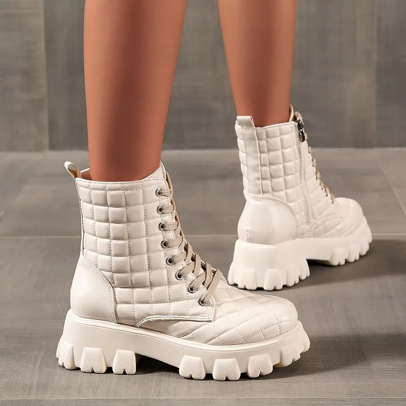 2022 New Fashion Ladies Platform Boots Winter Shoes Chelsea Boots Ladies Designer Square Round Toe Mid Calf Zapatillas Mujer
2022 New Fashion Ladies Platform Boots Winter Shoes Chelsea Boots Ladies Designer Square Round Toe Mid Calf Zapatillas Mujer