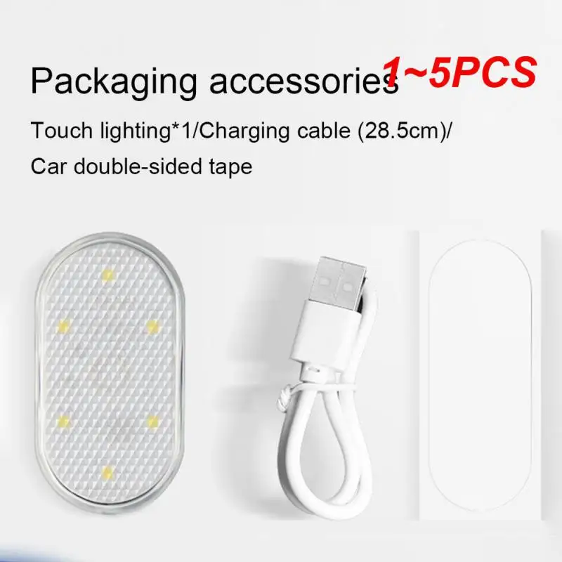 1~5PCS Car LED Touch Light Car Interior Light Auto Roof Ceiling Reading Lamp LED Car Styling Night Light Mini USB Charging Car
1~5PCS Car LED Touch Light Car Interior Light Auto Roof Ceiling Reading Lamp LED Car Styling Night Light Mini USB Charging Car