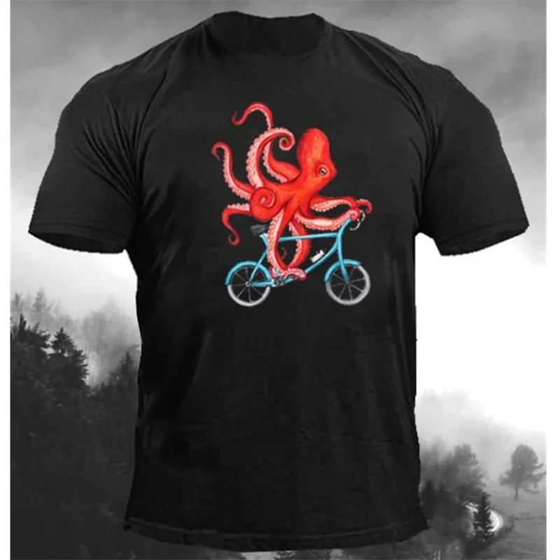 Vintage Skull Fish 3D Print T Shirt For Men Clothes Animal Octopus Graphic T Shirts Hip Hop Y2k Male T-Shirt Cool Streetwear Top
Vintage Skull Fish 3D Print T Shirt For Men Clothes Animal Octopus Graphic T Shirts Hip Hop Y2k Male T-Shirt Cool Streetwear Top