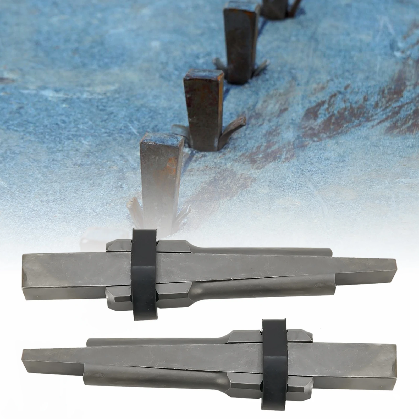 Brand New Rock Stone Splitter Quarry Tools Chromium Vanadium Alloy Steel For Rock Granite Marble Heat Treatment Process
Brand New Rock Stone Splitter Quarry Tools Chromium Vanadium Alloy Steel For Rock Granite Marble Heat Treatment Process