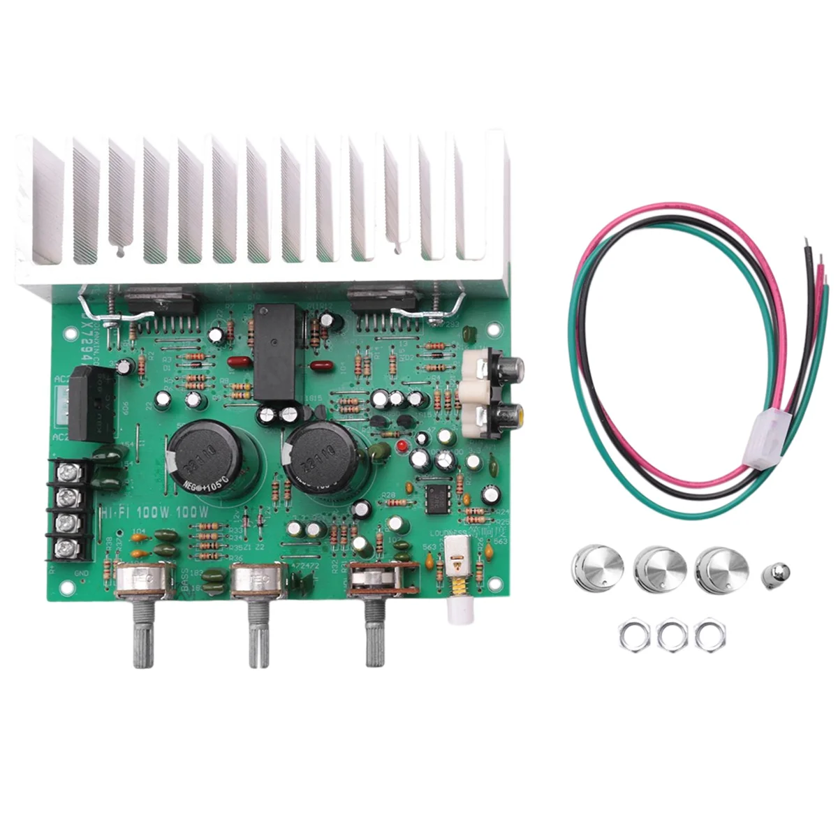 TDA2030A Amplifiers Audio Board 2.1 Fever Subwoofer Amp Board Compatible with LM1875 DIY for Home Theater
TDA2030A Amplifiers Audio Board 2.1 Fever Subwoofer Amp Board Compatible with LM1875 DIY for Home Theater