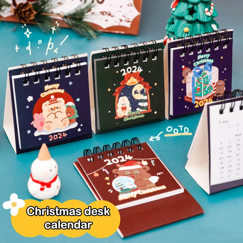 2024 Рождественский телефон, милый Настольный мини-календарь, ежедневник, планировщик, настольный блокнот, календарь
2024 Рождественский телефон, милый Настольный мини-календарь, ежедневник, планировщик, настольный блокнот, календарь