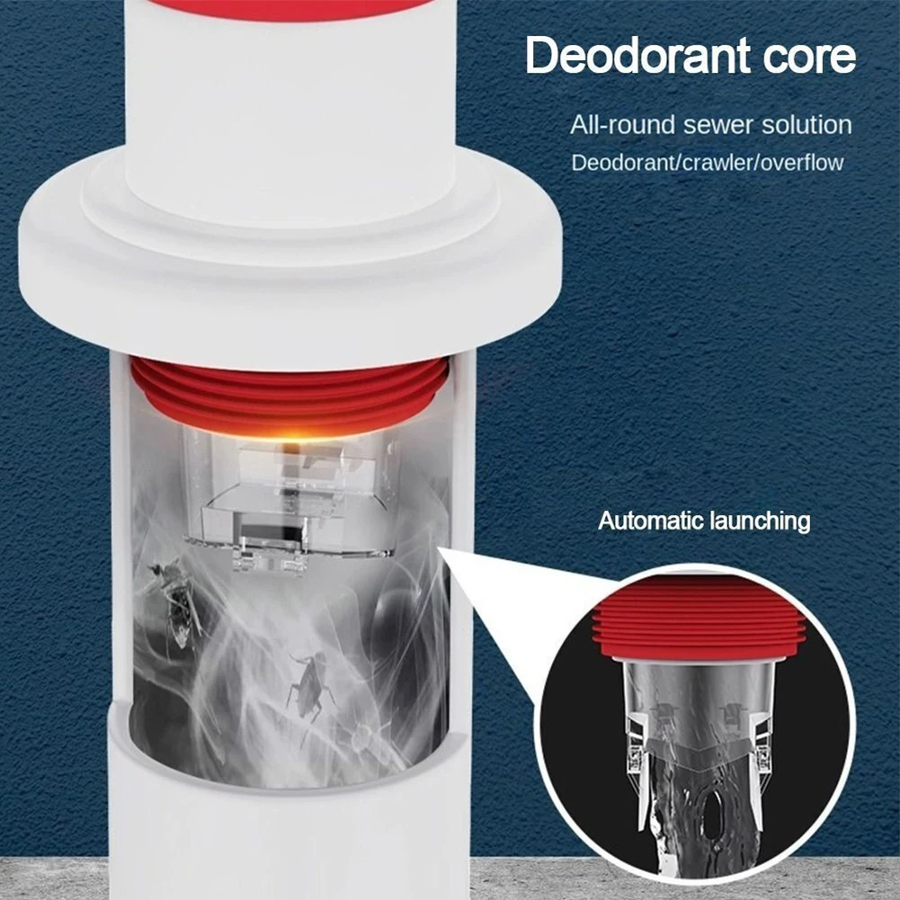 Sewer Deodorant Floor Drain Core Kitchen Drain Filter Anti Odor Pest Strainer Plug Bathroom Sewer Pipe Anti-backflow Stopper
Sewer Deodorant Floor Drain Core Kitchen Drain Filter Anti Odor Pest Strainer Plug Bathroom Sewer Pipe Anti-backflow Stopper