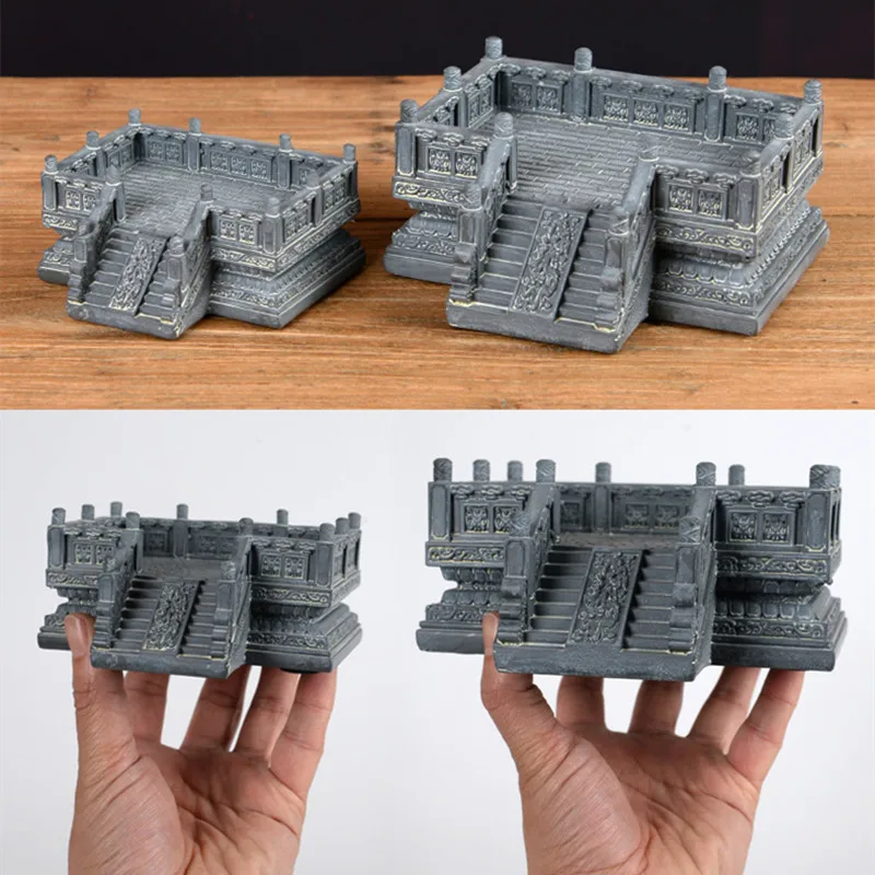 Chinese Classical Architectural Model Platform Base Micro Landscape Decoration Tabletop Storage Box Business Card Holder
Chinese Classical Architectural Model Platform Base Micro Landscape Decoration Tabletop Storage Box Business Card Holder