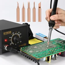 5Pcs IS+I+3.2D+2C+L Set Solder Screwdriver Iron Head Tips 900M-T Hakko Electric Soldering Station Tool inside hot bare copper
5Pcs IS+I+3.2D+2C+L Set Solder Screwdriver Iron Head Tips 900M-T Hakko Electric Soldering Station Tool inside hot bare copper