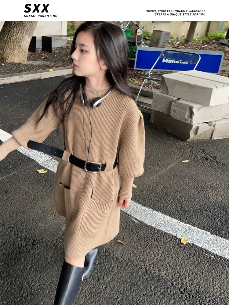 Girls knitted dress autumn and winter 2023 new foreign children's long-sleeved sweater skirt girls autumn bottoming skirt
Girls knitted dress autumn and winter 2023 new foreign children's long-sleeved sweater skirt girls autumn bottoming skirt