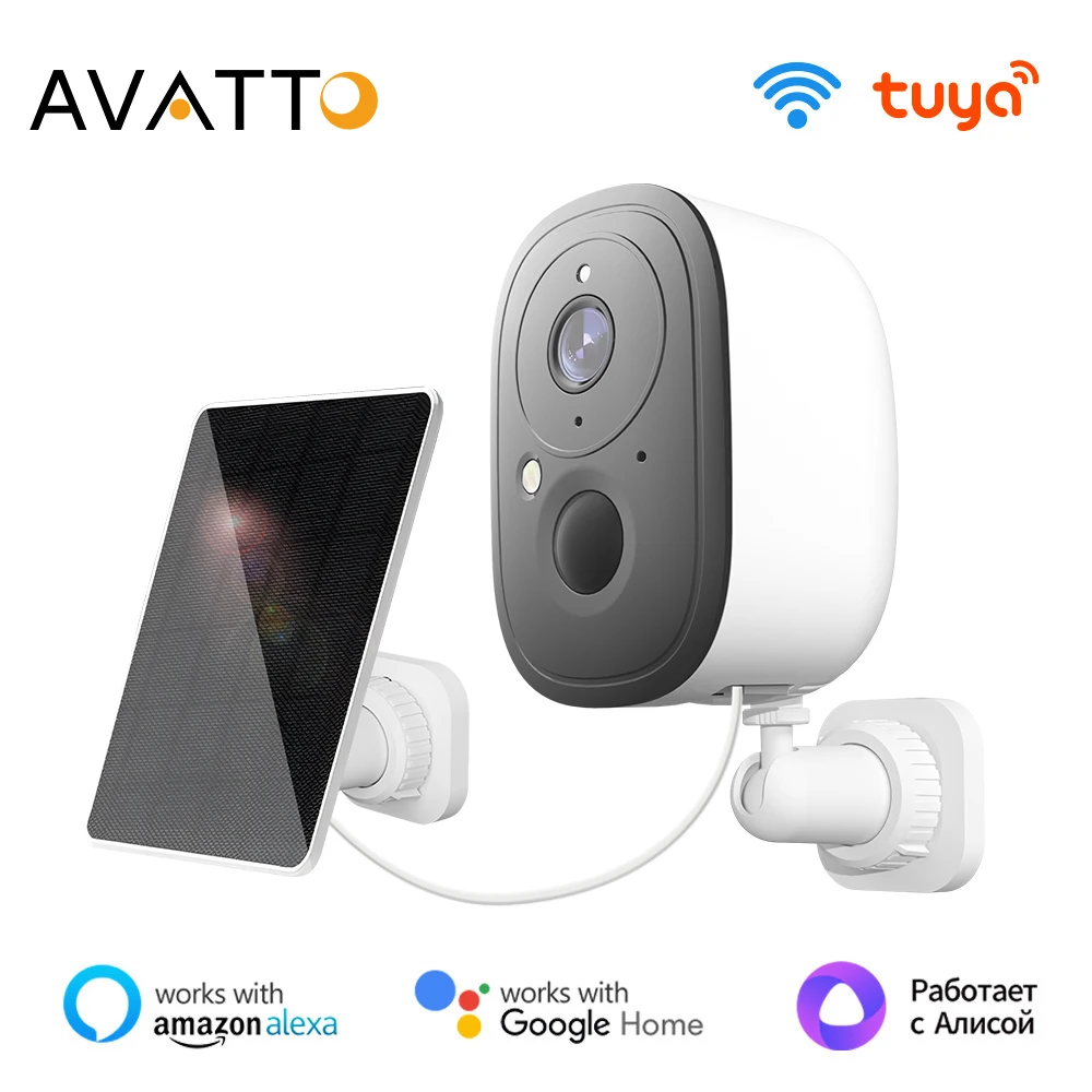 AVATTO Tuya Smart WiFi Camera ,Wireless Security Surveillance Camera Human Tracking Two-way Audio Support Alexa Google Home 
AVATTO Tuya Smart WiFi Camera ,Wireless Security Surveillance Camera Human Tracking Two-way Audio Support Alexa Google Home