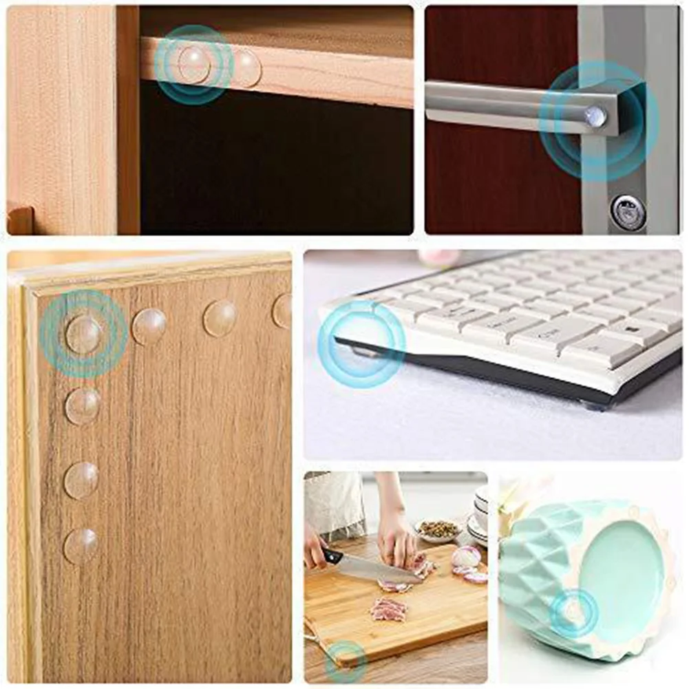 50/100PCS Self Adhesive Silicone Rubber Damper Buffer Cabinet Bumpers Self-adhesive Table Chair Anti-collision Particles Pad
50/100PCS Self Adhesive Silicone Rubber Damper Buffer Cabinet Bumpers Self-adhesive Table Chair Anti-collision Particles Pad