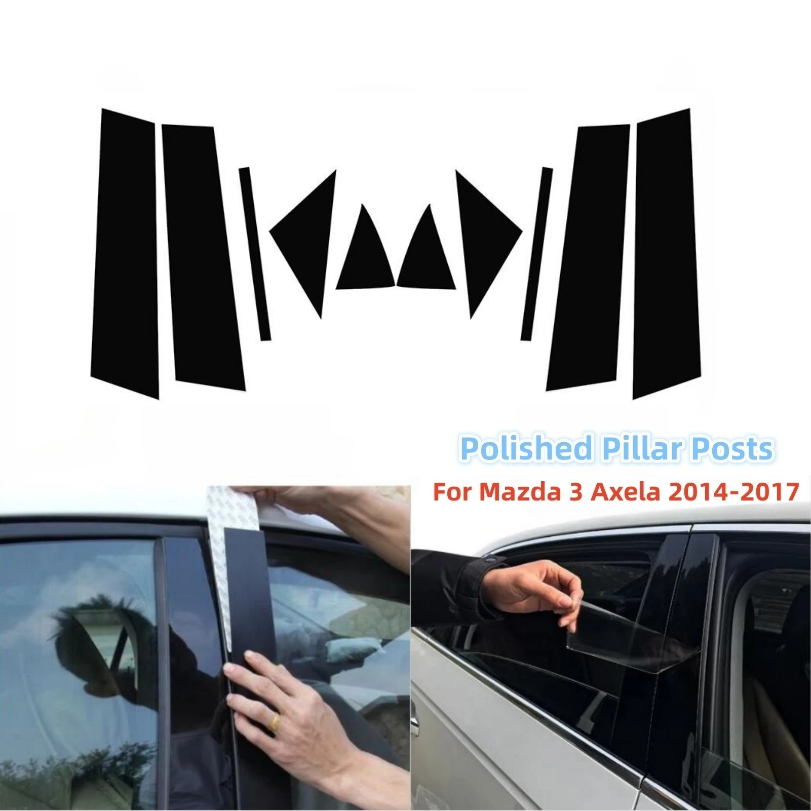 Для Mazda 3 Axela 2014-2017 10 шт. крышка оконной отделки BC наклейка на колонку полированные стойки Аксессуары для автомобилей
Для Mazda 3 Axela 2014-2017 10 шт. крышка оконной отделки BC наклейка на колонку полированные стойки Аксессуары для автомобилей