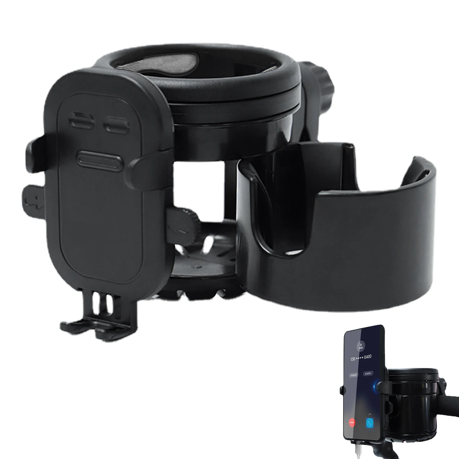 Stroller Cup Holder 3 IN 1 Stroller Cup Organizer With Phone Holder Adjustable Cup Drink Holder For Stroller Walker 360 Degrees
Stroller Cup Holder 3 IN 1 Stroller Cup Organizer With Phone Holder Adjustable Cup Drink Holder For Stroller Walker 360 Degrees