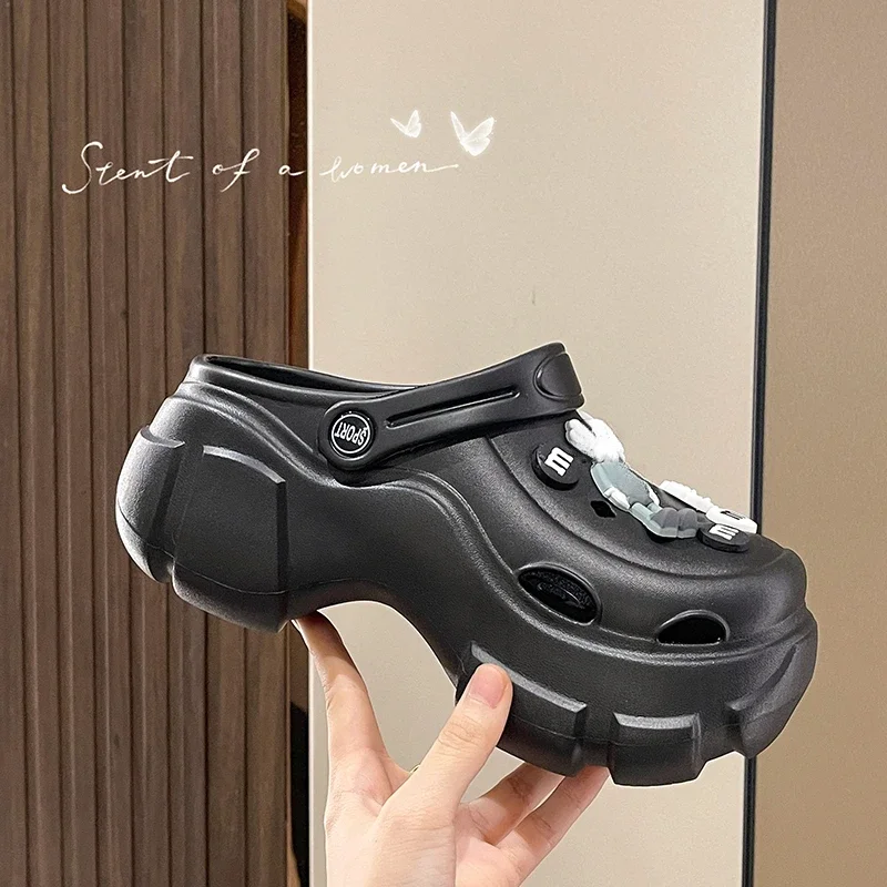 Fashion Thick Soles Hollowed-out Sandals Outdoor Clogs Chunky Ladies Garden Shoes Summer Women Sandals Platform Beach Slippers
Fashion Thick Soles Hollowed-out Sandals Outdoor Clogs Chunky Ladies Garden Shoes Summer Women Sandals Platform Beach Slippers