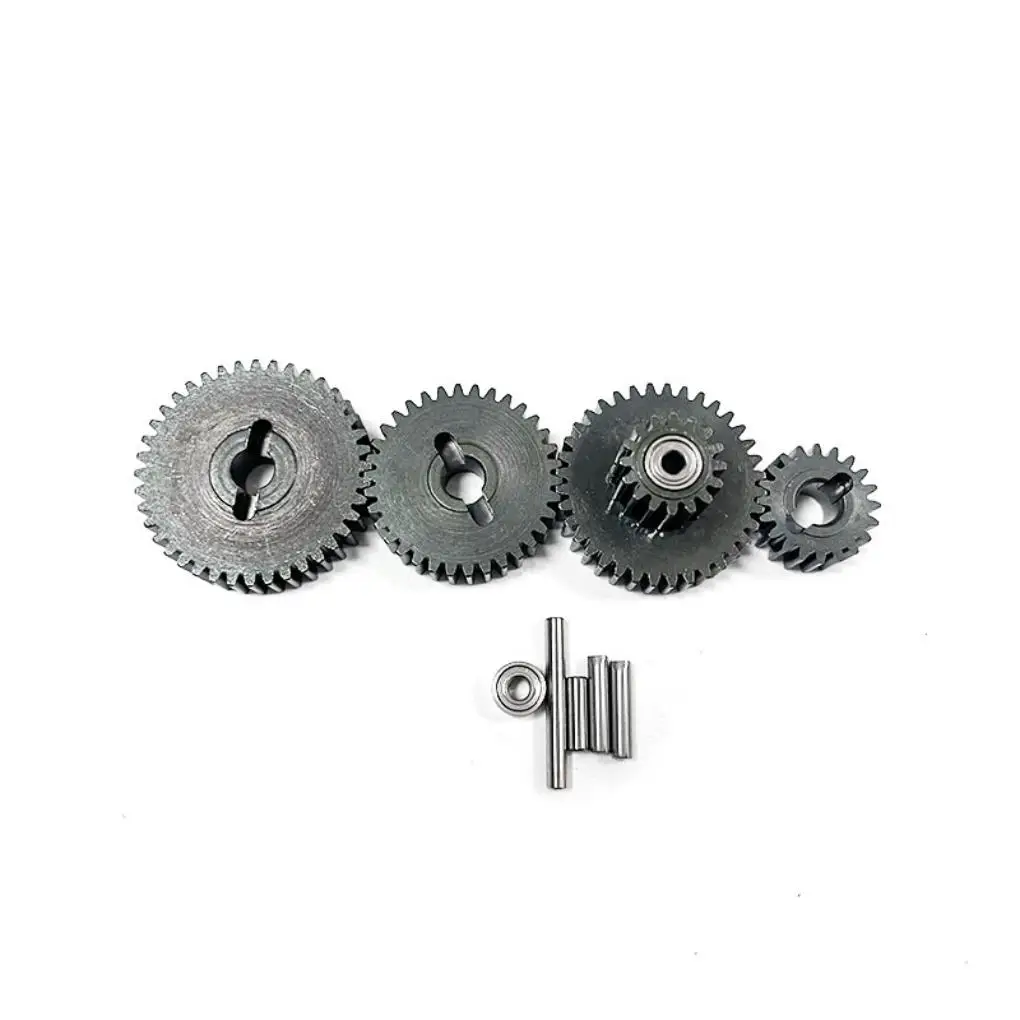 

4pcs Steel 1/18 Gear For Axial UTB18 RC Car Part RC Car Accessories Replacement Parts RC Upgrade Part RC Hop-ups Black