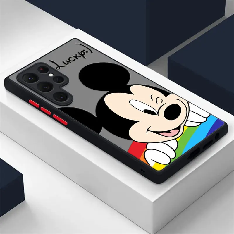 Mickey Minnie Mouse Cartoon Phone Case For Samsung Galaxy S24 Case S23 Ultra S22 S21 S20 FE S10 Plus For S24 Note 20 Ultra Cover Mickey Minnie Mouse Cartoon Phone Case For Samsung Galaxy S24 Case S23 Ultra S22 S21 S20 FE S10 Plus For S24 Note 20 Ultra Cover