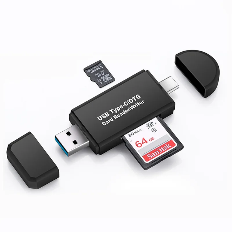 3 In 1 USB 3.0 TF/Mirco SD Smart Memory Card Reader For Phone USB 2.0 Card Reader USB-C Type-C OTG Micro SD Card Reader Adapter
3 In 1 USB 3.0 TF/Mirco SD Smart Memory Card Reader For Phone USB 2.0 Card Reader USB-C Type-C OTG Micro SD Card Reader Adapter