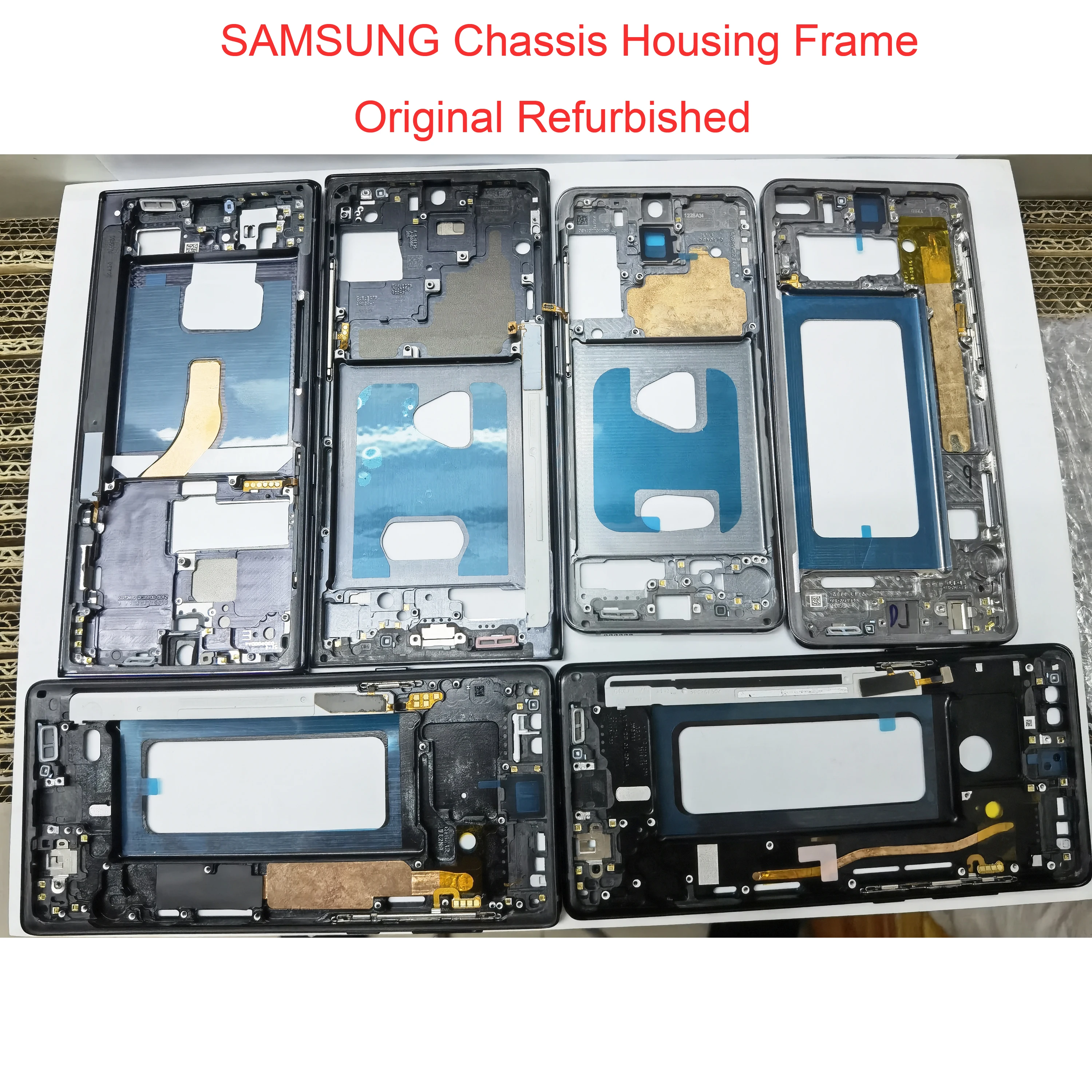 Оригинальная Отремонтированная средняя рамка OEM для Samsung Galaxy S22 Plus, сменный корпус, корпус, ЖК-дисплей, панель, запасная часть
Оригинальная Отремонтированная средняя рамка OEM для Samsung Galaxy S22 Plus, сменный корпус, корпус, ЖК-дисплей, панель, запасная часть