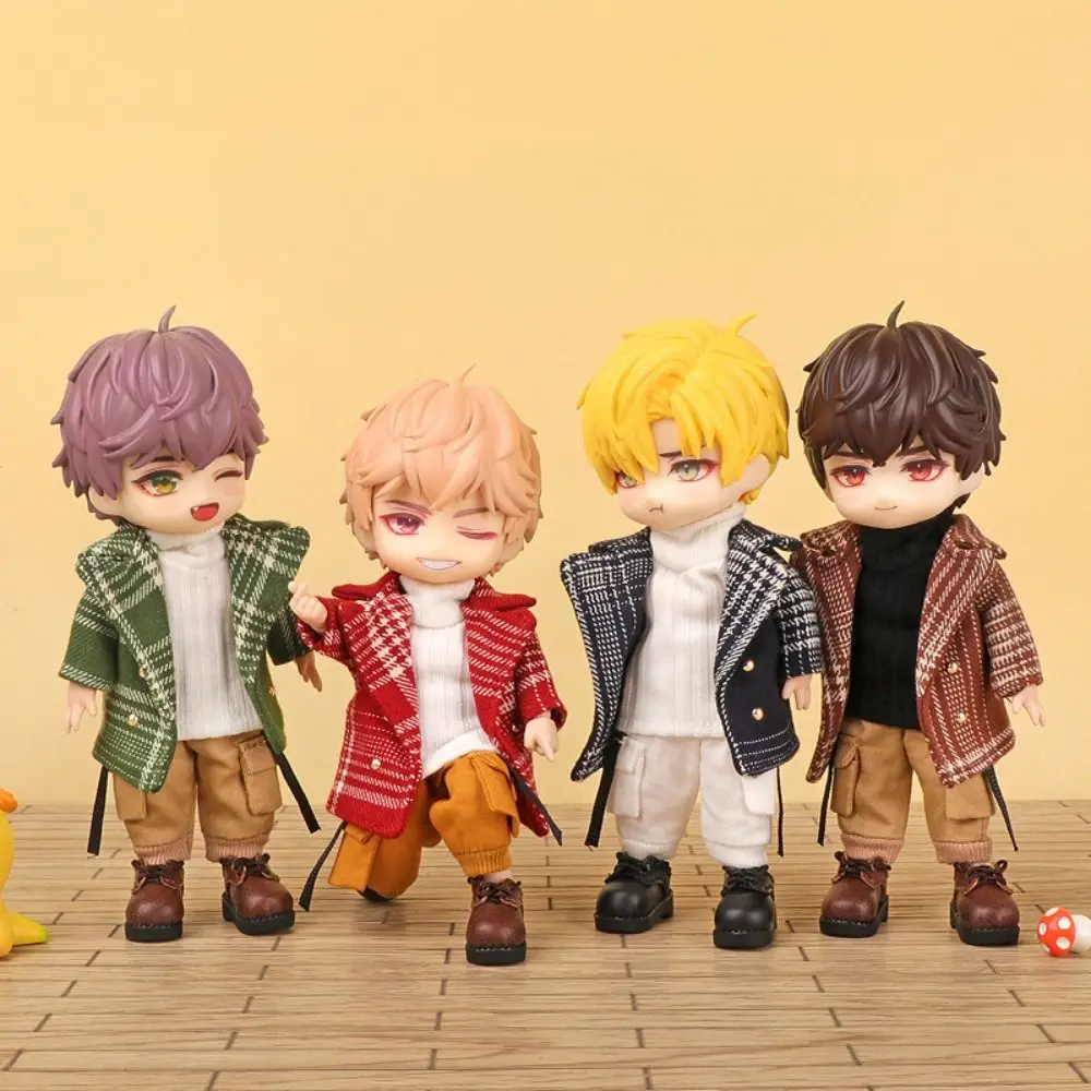 Casual Checkered Coat Fashion Fashionable Trendy Doll Clothes 3 Colors Dolls Jacket Coat OB11 BJD Dolls/ 1/11 1/12 bjd Doll
Casual Checkered Coat Fashion Fashionable Trendy Doll Clothes 3 Colors Dolls Jacket Coat OB11 BJD Dolls/ 1/11 1/12 bjd Doll