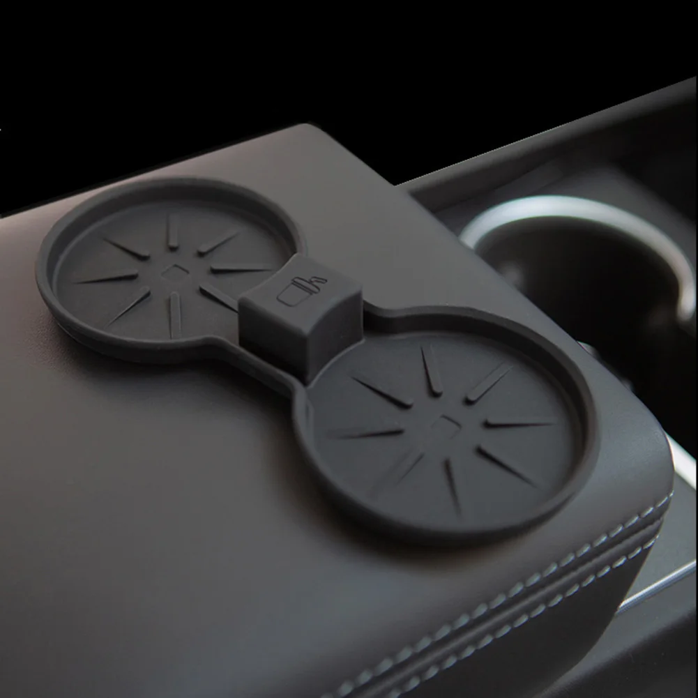 Fit For Tesla For Model 3 For Model Y Car Water Cup Holder Mats Upgraded Drink Insert Non-Slip Coaster Pad Noise-free Cup Holder
Fit For Tesla For Model 3 For Model Y Car Water Cup Holder Mats Upgraded Drink Insert Non-Slip Coaster Pad Noise-free Cup Holder