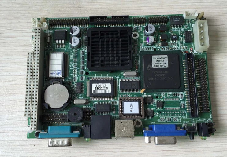 PCM-5820 100%OK Original 3.5 Motherboard PCM 5820 B2 Industrial Mainboard PC/104 ISA SBC Fanless NS Geode with RAM
PCM-5820 100%OK Original 3.5 Motherboard PCM 5820 B2 Industrial Mainboard PC/104 ISA SBC Fanless NS Geode with RAM