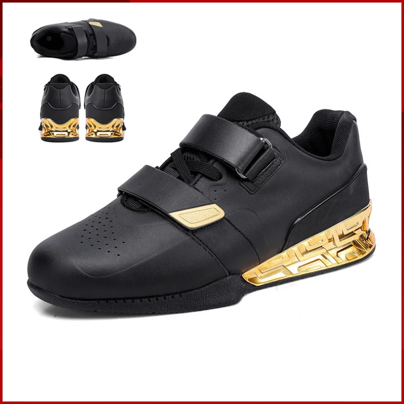 2024 Black Gloden Color Gym Squat Boots Professional Men's High-quality Weightlifting Shoes Women Balanced Hard Pull Shoes
2024 Black Gloden Color Gym Squat Boots Professional Men's High-quality Weightlifting Shoes Women Balanced Hard Pull Shoes