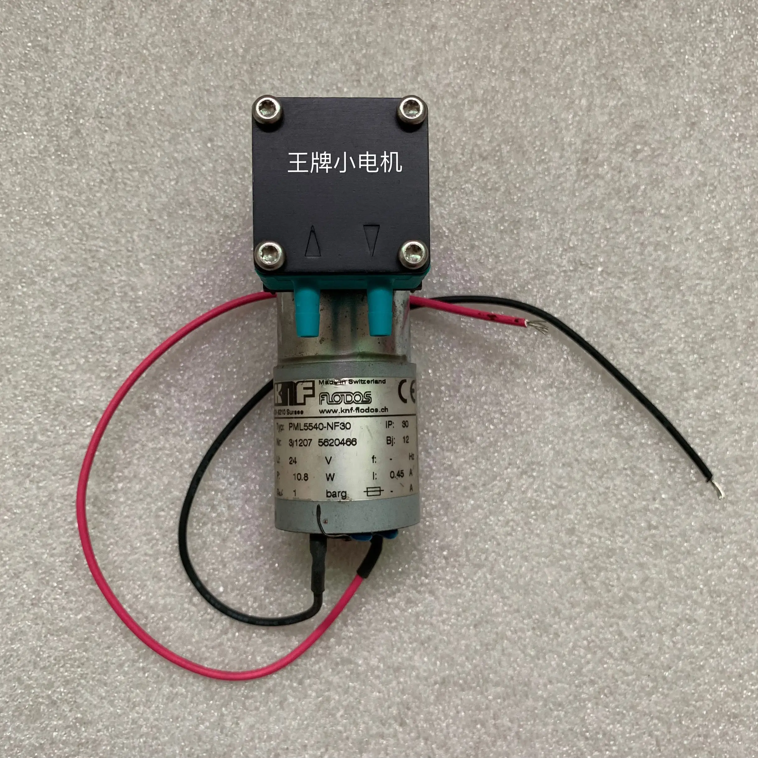 Импортированный микро вакуумный насос KNF PML5540-NF30 24V DC, диафрагма, жидкость насос для чернил водяной насос
Импортированный микро вакуумный насос KNF PML5540-NF30 24V DC, диафрагма, жидкость насос для чернил водяной насос