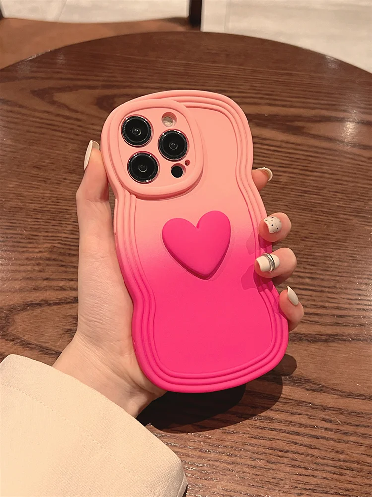 Gradient Wave Border Love Application Application Apple iPhone15PROMAX mobile phone all -inclusive silicon glue shell
Gradient Wave Border Love Application Application Apple iPhone15PROMAX mobile phone all -inclusive silicon glue shell