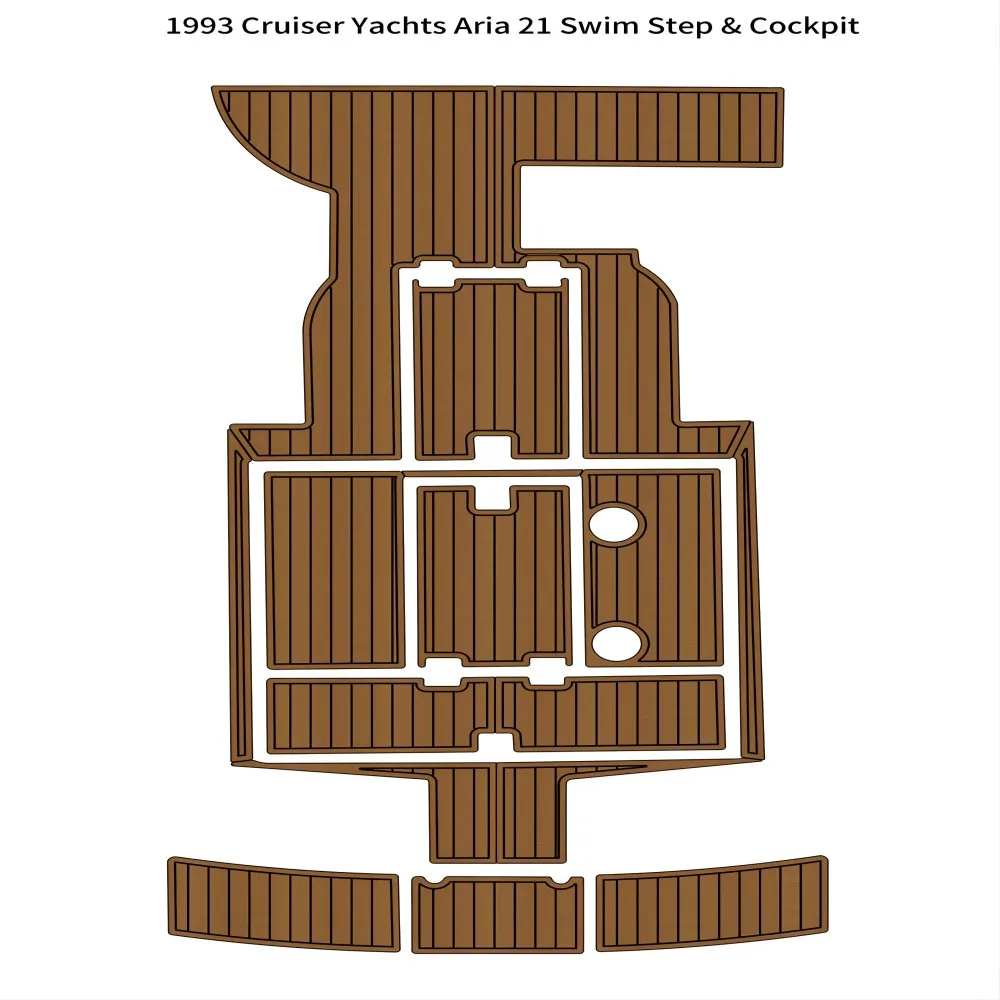 1993 прогулочная лодка для плавания Cruiser Yachts Aria 21, напольная площадка из искусственного тика EVA
1993 прогулочная лодка для плавания Cruiser Yachts Aria 21, напольная площадка из искусственного тика EVA