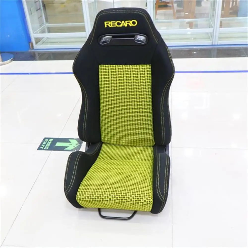 

Автомобильное сиденье RECARO, размер L, регулируемое гоночное сиденье, универсальное для спортивного автомобиля, сиденье-ведро, черная оплетка, аксессуары для интерьера автомобиля