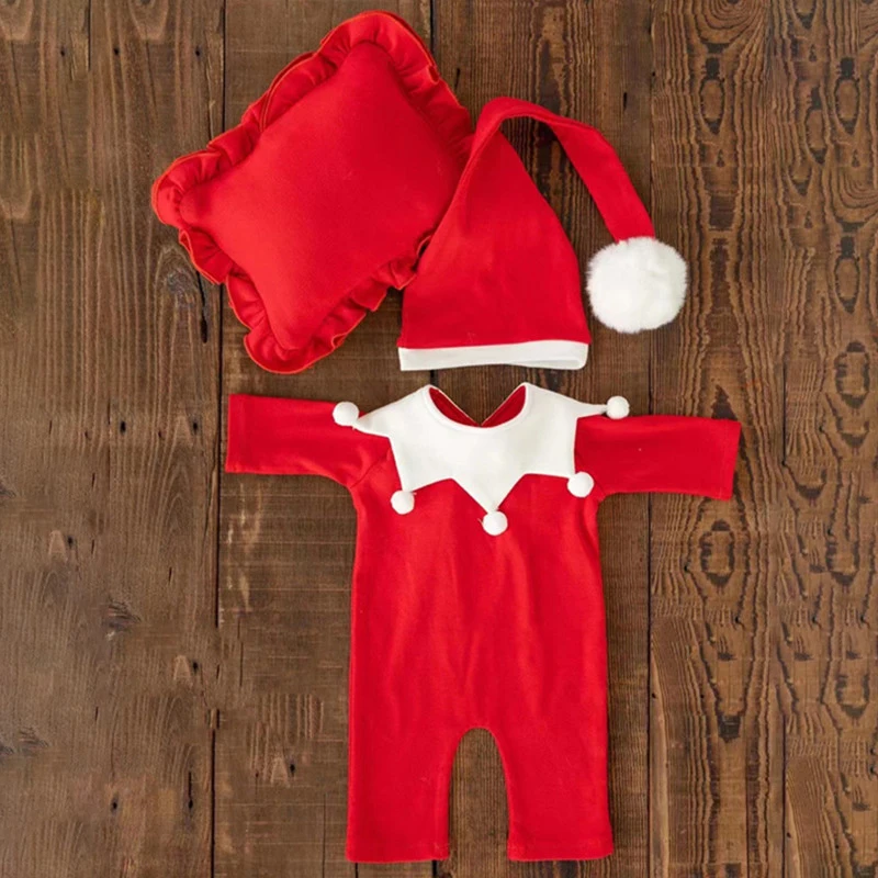 ❤️Newborn Photography Christmas Clothing Hat+Jumpsuit+Pillow 3Pcs/set Studio Baby Photo Props Accessories Costume Outfits
❤️Newborn Photography Christmas Clothing Hat+Jumpsuit+Pillow 3Pcs/set Studio Baby Photo Props Accessories Costume Outfits