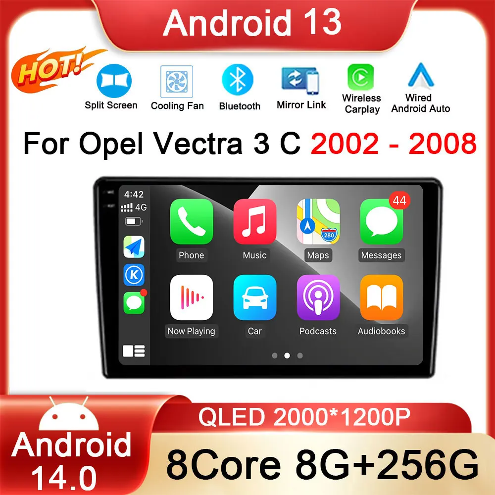 Автомагнитола, мультимедийный видеоплеер Android 14 для Opel Vectra 3 C 2002-2008, навигация GPS, стерео, автоинструменты DSP No 2din
Автомагнитола, мультимедийный видеоплеер Android 14 для Opel Vectra 3 C 2002-2008, навигация GPS, стерео, автоинструменты DSP No 2din
