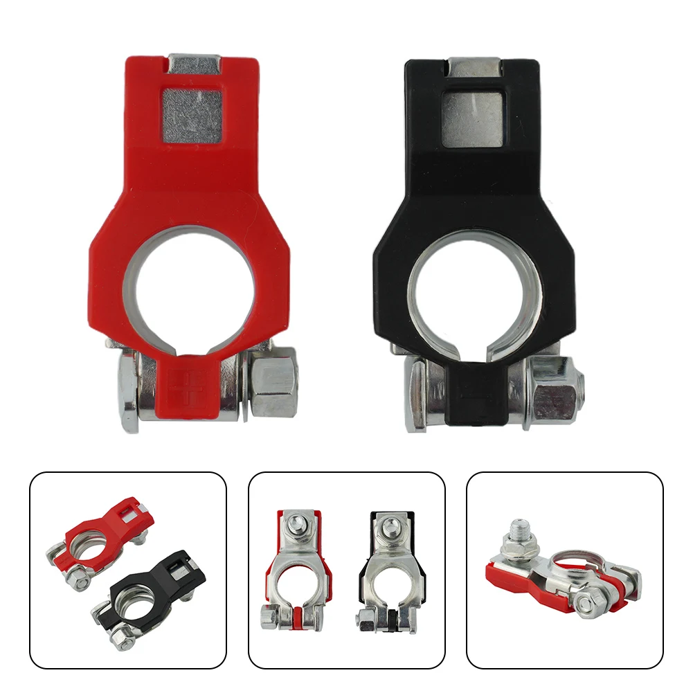 Automotive Battery Terminal 2Pcs/Set Boat Clamp Clip For Caravan For12V 24V Heavy Duty High Reliability Stable Characteristics
Automotive Battery Terminal 2Pcs/Set Boat Clamp Clip For Caravan For12V 24V Heavy Duty High Reliability Stable Characteristics