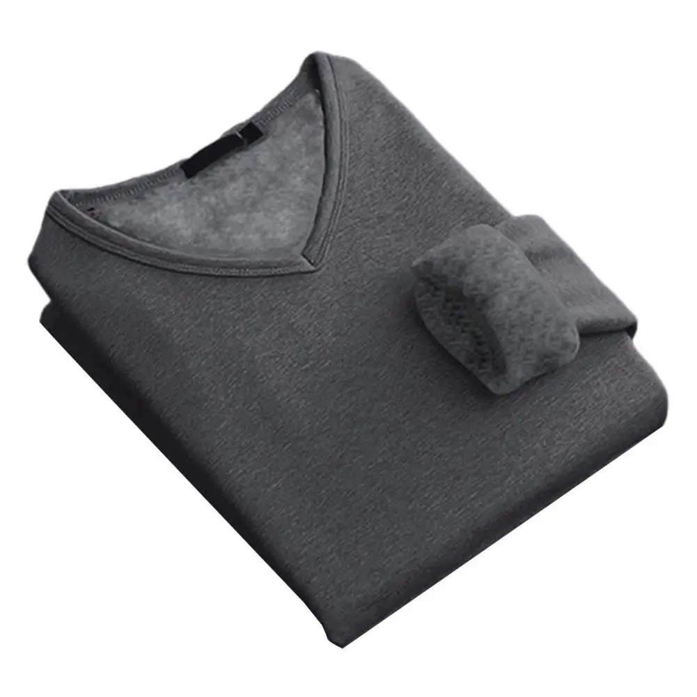 Men'S New Underwear Winter Long-Sleeved Thermal Underwear Plus Velvet Padded T-Shirt O-Neck Solid Color Slim Bottoming Shirt
Men'S New Underwear Winter Long-Sleeved Thermal Underwear Plus Velvet Padded T-Shirt O-Neck Solid Color Slim Bottoming Shirt
