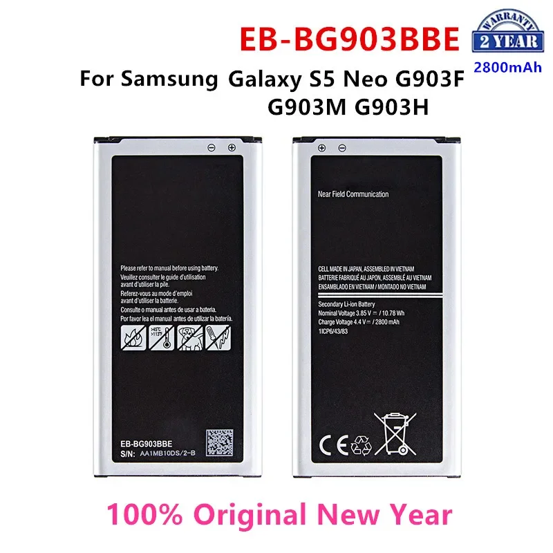 Оригинальная Аккумуляторная батарея 100% мАч для Samsung Galaxy S5 Neo G903F G903W G903M G903H, сменные батареи с WO
Оригинальная Аккумуляторная батарея 100% мАч для Samsung Galaxy S5 Neo G903F G903W G903M G903H, сменные батареи с WO