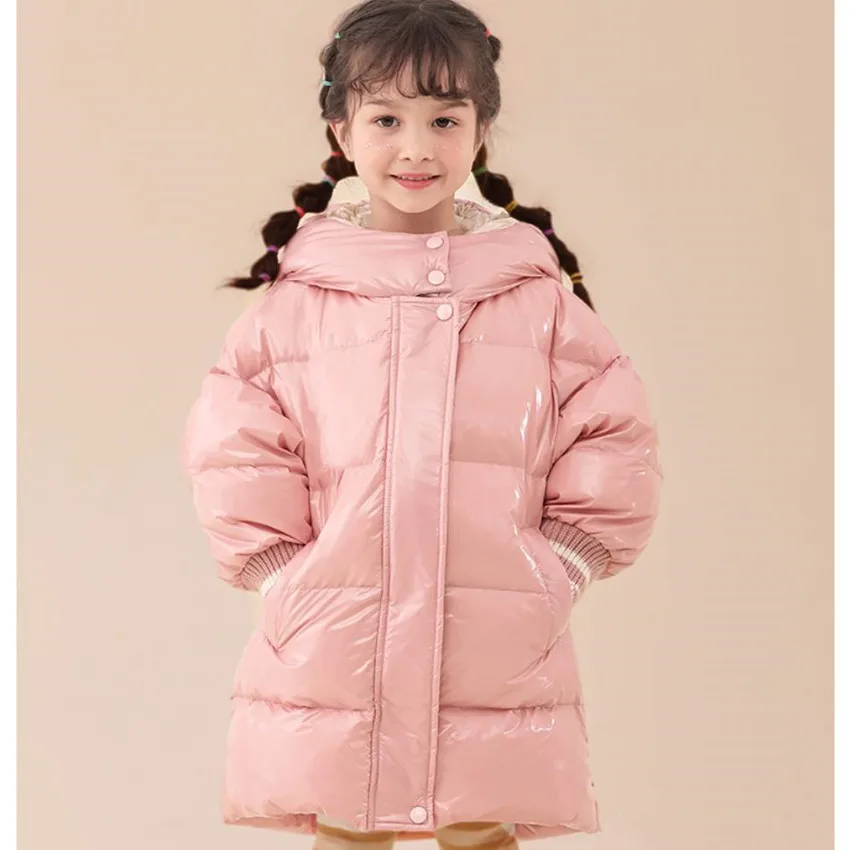 2022 Winter New Children Waterproof Glossy Thicker Warm Hooded Coat 90% White Duck Down Jackets For Kids Girls Christmas A1771
2022 Winter New Children Waterproof Glossy Thicker Warm Hooded Coat 90% White Duck Down Jackets For Kids Girls Christmas A1771