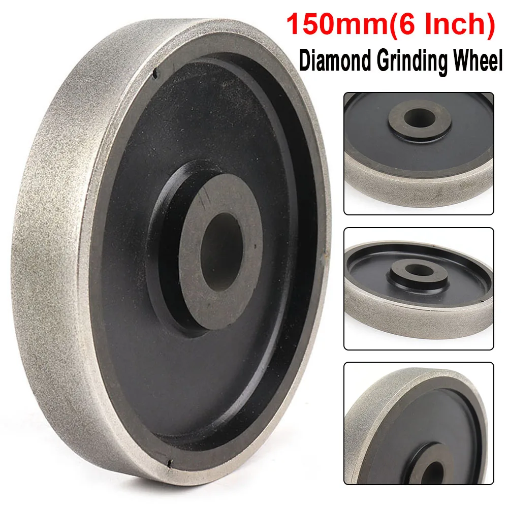 150mm 6 Inch Diamond Grinding Wheel Diamond Coated Soft Resin Grinding Wheel For Sharpening Metal Stone Grinding And Processing
150mm 6 Inch Diamond Grinding Wheel Diamond Coated Soft Resin Grinding Wheel For Sharpening Metal Stone Grinding And Processing