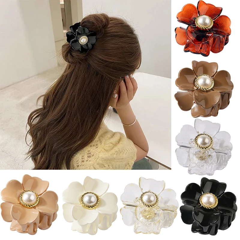 French Romantic Flower Pearl Small Fragrance Hair Top Clip Fresh Temperament Shark Clip Female Hair Accessories
French Romantic Flower Pearl Small Fragrance Hair Top Clip Fresh Temperament Shark Clip Female Hair Accessories