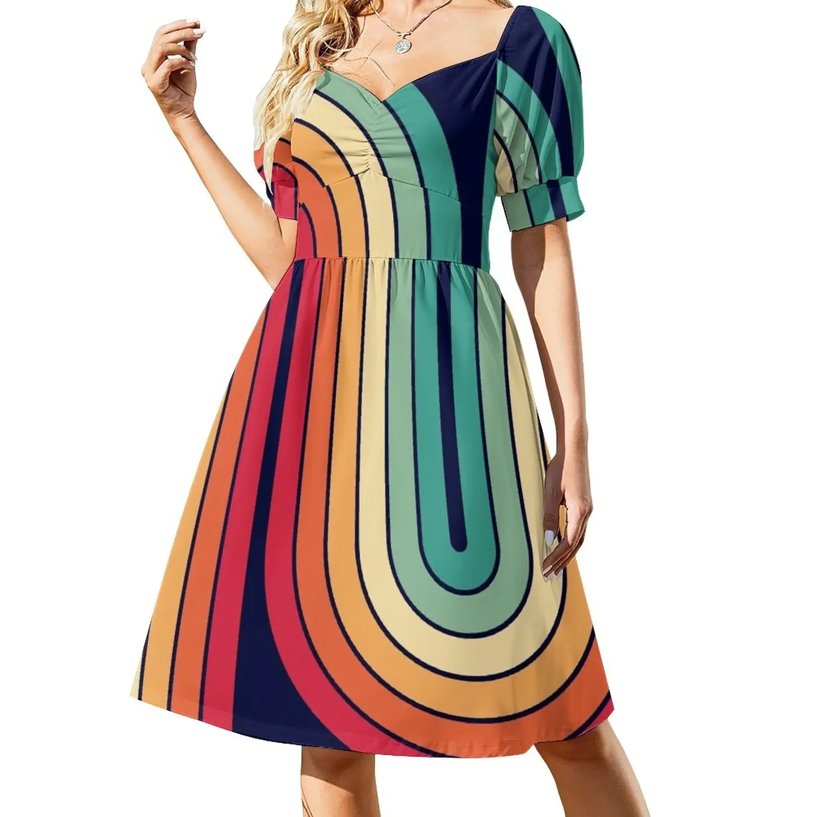 Retro Geometric Double Arch Design 521 Sleeveless Dress women's summer dresses 2024 Summer skirt Cocktail of dresses
Retro Geometric Double Arch Design 521 Sleeveless Dress women's summer dresses 2024 Summer skirt Cocktail of dresses