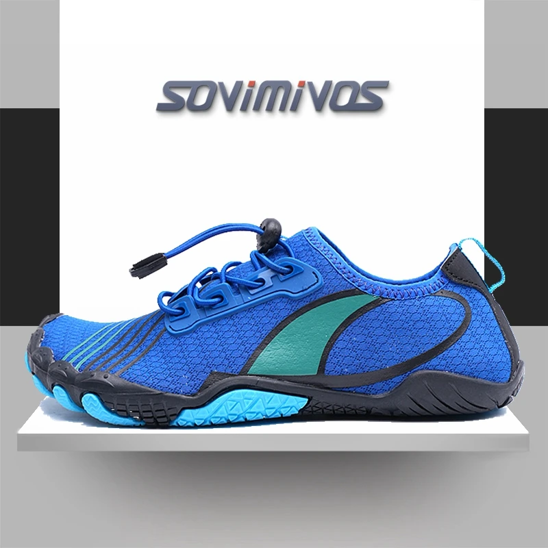 

Men's Trail Running Shoes, Lightweight Athletic Zero Drop Barefoot Shoes Non Slip Outdoor Walking Minimalist Shoes Saguaro Women