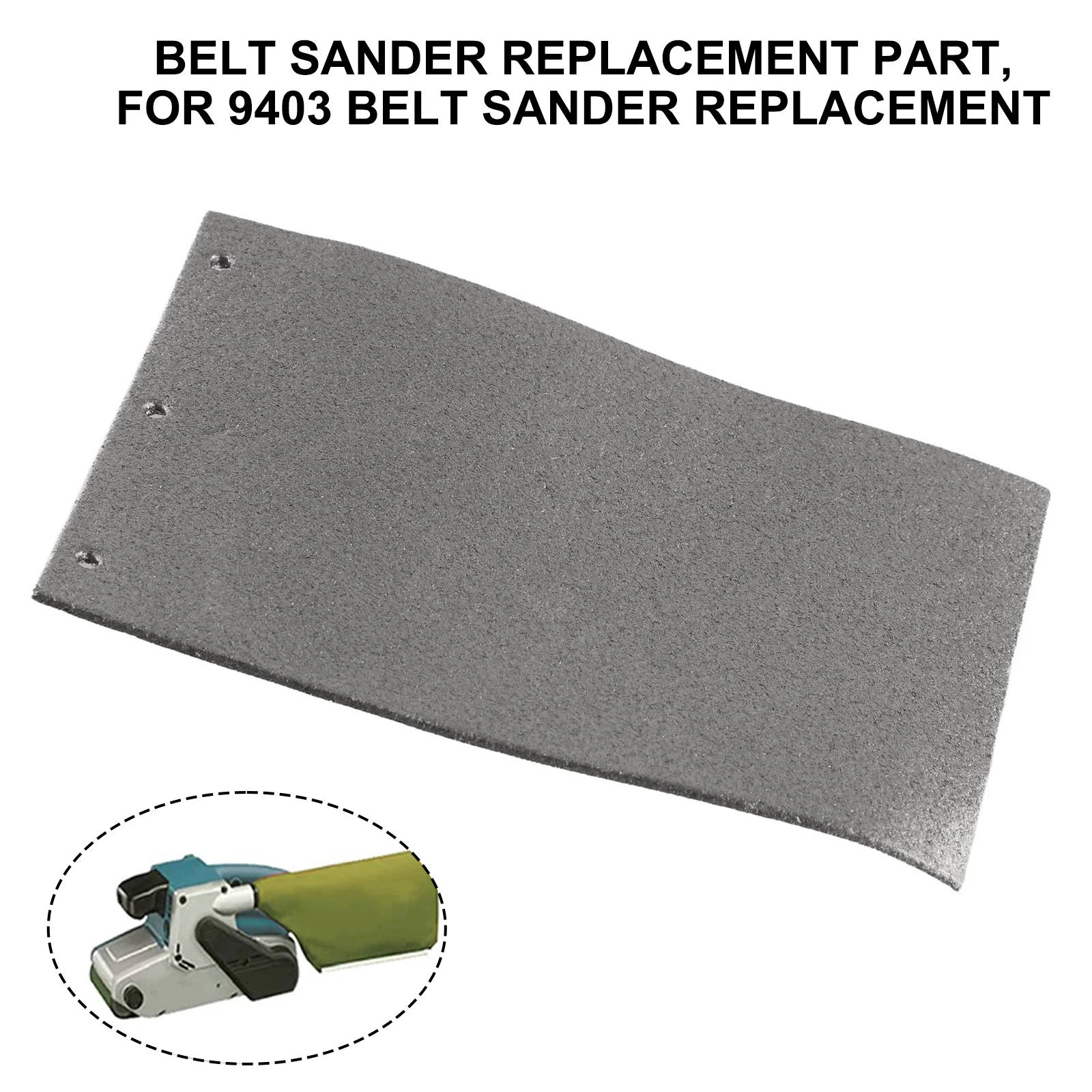 Pad Base Plate Pad Home Workshop Plate Pad Base Belt Sander Carbon Power Tool 1 PC 1* 3 Round Hole For-Ma-Kita 9403 MT190 MT9
Pad Base Plate Pad Home Workshop Plate Pad Base Belt Sander Carbon Power Tool 1 PC 1* 3 Round Hole For-Ma-Kita 9403 MT190 MT9