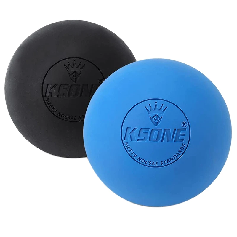 

Массажные Мячи KSONE, массажные мячи для Лакросса, подходит для миофасциального высвобождения, расслабляющий триггер для всего тела, ручные Массажные Мячи