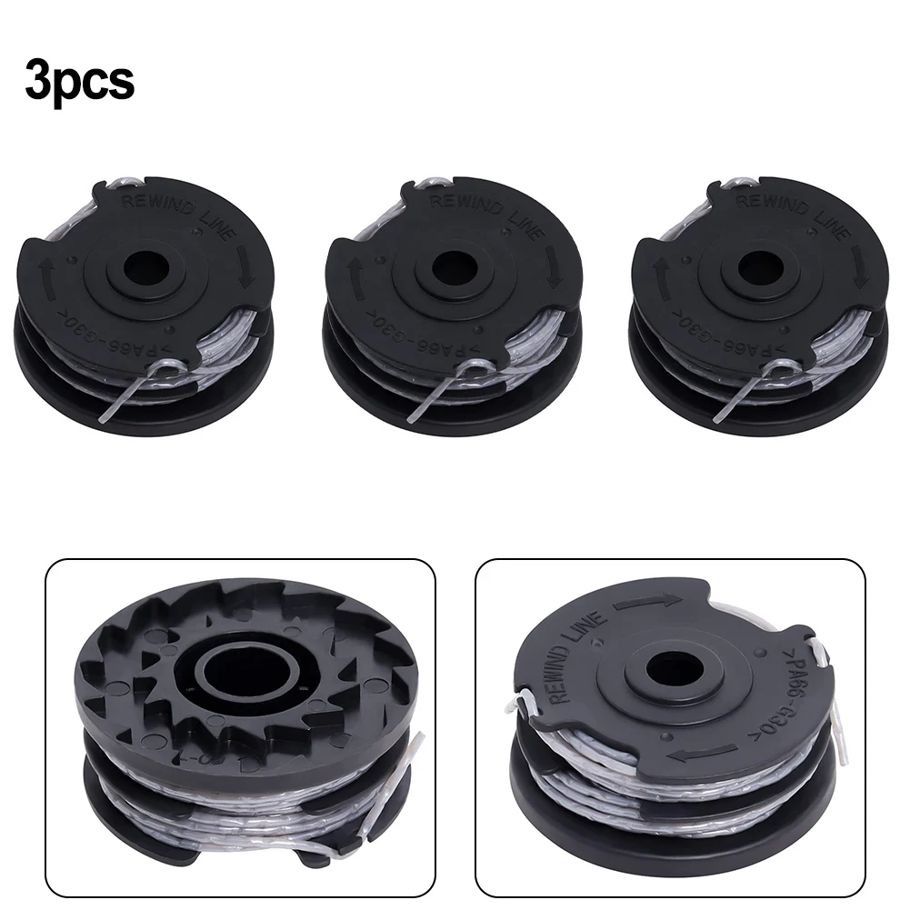 3Pcs Brush Cutter Cutting Line Spool Head For Greenworks Lawn Trimmers G40LT/ G40LTK2/ G40LTK2x / 2101507 Grass Trimmer Parts
3Pcs Brush Cutter Cutting Line Spool Head For Greenworks Lawn Trimmers G40LT/ G40LTK2/ G40LTK2x / 2101507 Grass Trimmer Parts