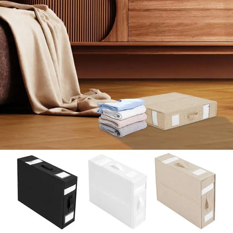Large Capacity Quilt Clothes Storage Bagwith 2 Visual Windows Foldable Under Bed Storage Bag Bed Sheet Clothes Closet Organizer
Large Capacity Quilt Clothes Storage Bagwith 2 Visual Windows Foldable Under Bed Storage Bag Bed Sheet Clothes Closet Organizer