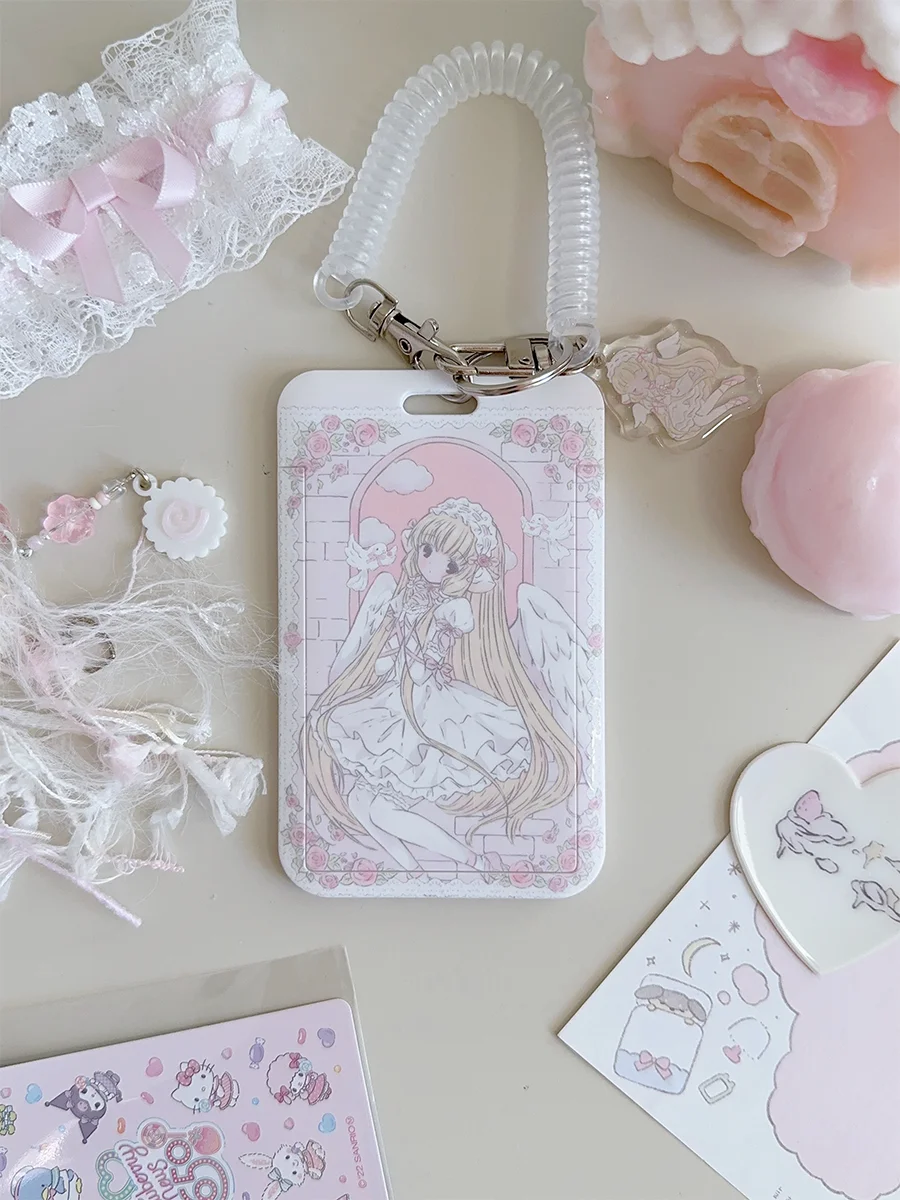 Angel Girl Card Holder with Slide-Up Lid for Storing ID Campus Meal Student Celebrity Cards
Angel Girl Card Holder with Slide-Up Lid for Storing ID Campus Meal Student Celebrity Cards
