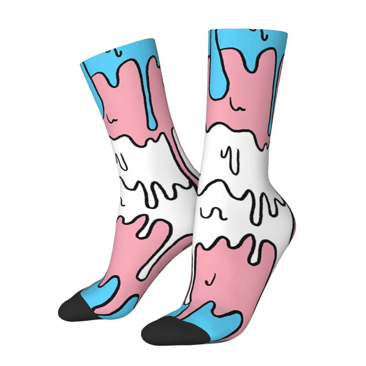 Hip Hop Retro Pastel Kawaii Melting Trans Crazy Men's Socks LGBTQ Pride Unisex Harajuku Printed Novelty Crew Sock Boys Gift
Hip Hop Retro Pastel Kawaii Melting Trans Crazy Men's Socks LGBTQ Pride Unisex Harajuku Printed Novelty Crew Sock Boys Gift